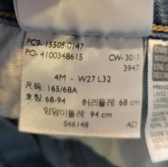 Levi's 505 Straight Denim Jeans - Picture 7 of 7